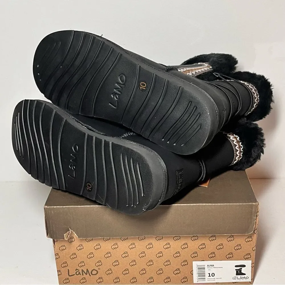 Lamo Alma Fur Lined Short Winter Boots